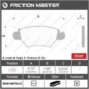 Friction Master MKD1461