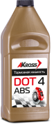 AKross AKS0002DOT Тормозная жидкость DOT-4 (Золото) 910г