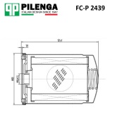 PILENGA FCP2439 Фильтр топливный