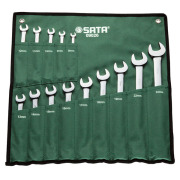 SATA 09026 Ключи (набор) 14пр. Комбинированные (Metric) чехол.