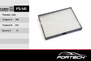 Fortech FS141 Фильтр салонный