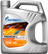 Gazpromneft 253142211 Масло моторное Premium L 10W-40 полусинтетическое 4 л 2389900125