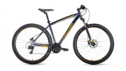 Forward RBKW0M69R020 велосипед FORWARD NEXT 29 3.0 disc (29&quot; 24 ск. рост 23&quot;) 2019-2020, серый/оранжевый
