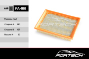 Fortech FA188 Фильтр воздушный