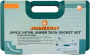 Jonnesway S68H3126S Набор головок торцевых 3/8&quot;&quot;DR Super Tech, 26 предметов