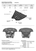 Автоброня 333023701 ЗК+КПП Hyundai Solaris/Kia Rio/Rio X/Rio X-Line al