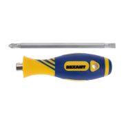 REXANT 124741 Отвертка комби, двухсторонний  120 мм (Крестовая PH 2, Шлицевая SL 6 мм