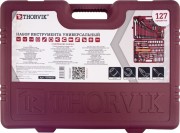 THORVIK UTS0127 Набор инструмента универсальный 1/4&quot;&quot;, 1/2&quot;&quot;DR, 127 предметов