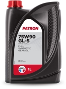 PATRON 75W90GL51LORIGINAL Масло  синтетика  GL-5 1л.