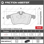 Friction Master MKD1361