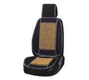 Skyway S01302038 Накидка сиденья массажная SKYWAY Massage-02 дерево/полиэстер черный/светлое дерево