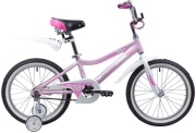 NOVATRACK 185ANOVARAPN9 Велосипед NOVATRACK 18&quot;&quot;, NOVARA, алюм., розовый, тормоз нож, короткие крылья, нет багажника
