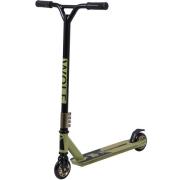 NOVATRACK 100AWOLFCR8 Самокат 2-х колесный 100 мм Трюковый подростковый Novatrack Wolf алюминиевый не складной 100 кг разноцветный 100A.WOLF.CR8