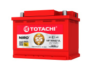 TOTACHI 90155 Батарея аккумуляторная 55А/ч 500А 12В прямая (+) (-) поляр. стандартные (Европа) клеммы