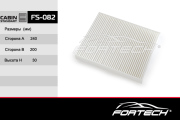 Fortech FS082 Фильтр салонный