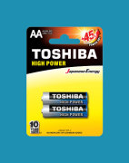 TOSHIBA LR6GCPBP2 Батарейка  (2шт) LR6 пальчик AA 1,5V