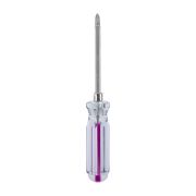 REXANT 124742 Отвертка комби, прозрачная рукоятка, двухсторонний  120 мм (крестовая PH 2, шлицевая SL 6 мм)