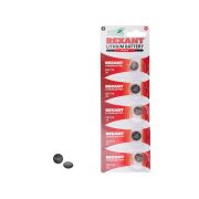 REXANT 301101 Литиевые батарейки CR1216 5 шт. 3 V 25 mAh блистер REXANT