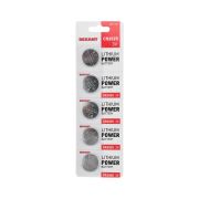 REXANT 301107 Литиевые батарейки CR2025 5 шт. 3 V 160 mAh блистер