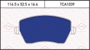 TMI TATSUMI TCA1039 Колодки тормозные дисковые передние