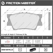 Friction Master MKD1212