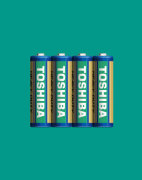 TOSHIBA R6KGBSP4TGCPK Батарейка  (4шт) R6 пальчик солевая 1,5V