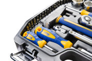 Kraft KT700677 Набор инструмента 1/2&quot;DR и 1/4&quot;DR 73 предмета, PRO