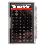 Matrix 11387 Набор бит с магнитным держателем, CrV, 61 шт. Matrix