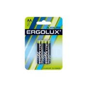 ERGOLUX LR6BL2 Батарейка алкалиновая LR6BL AA 1,5 В упаковка 2 шт.