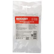 REXANT 070109 Хомут стяжка нейлоновая многоразовая REXANT 100x2,5 мм,белая, упаковка 100 шт.
