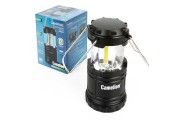 Camelion 13368 Фонарь для кемпинга 3XR03, черный, 3X COB LED, пласт. кор. LED5632
