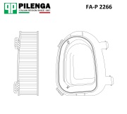 PILENGA FAP2266 Фильтр воздушный