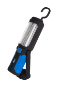 Kraft KT835904 Фонарь ручной светодиодный многофункциональный 0,5 Вт + 36 светодиодов, 3 режима работы, 60 люмен, Abs-пластик с резиновым напылением, 8 часов работы,