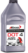 AKross AKS0003DOT Тормозная жидкость DOT-4 (Серебро) 455г