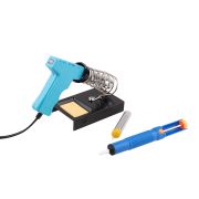 REXANT 120164 Набор для пайки REXANT (паяльник импульсный 30/70 Вт, оловоотсос, подставка, припой)