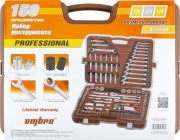 OMBRA 911150 Специальный набор инструмента, торцевые головки 1/4&quot;&quot;, 3/8&quot;&quot;, 1/2&quot;&quot;DR, 4-32 мм и SAE 5/32&quot;&quot;--1-1/4&quot;&quot;, ударные торцевые головки 1/2&quot;&quot;DR, 17-23 мм, 150 предметов