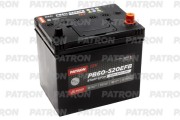 PATRON PB60520EFB Батарея аккумуляторная 60А/ч 520А 12В обратная поляр. выносные (Азия) клеммы