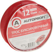 AUTOPROFI TRL1201 Трос буксировочный ленточный &quot;&quot;AUTOPROFI&quot;&quot; 12 т,  5 м, 2 крюка, сумка TRL-120/1