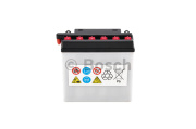 Bosch 0092M4F190 Батарея аккумуляторная 6А/ч 40А обратная полярн. болтовые мото клеммы
