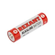REXANT 301027 Алкалиновая батарейка AA/LR6 1,5 V 4 шт. блистер REXANT