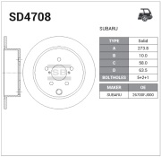 Sangsin brake SD4708