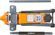 OMBRA OHT233S Домкрат подкатной 3 т. гаражный двухпоршневой, с уменьшенной высотой подхвата, 75-505 мм