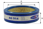Goodwill AG914 Фильтр воздушный