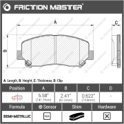 Friction Master MKD1623