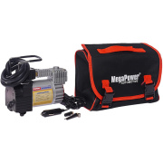 MEGAPOWER Automotive M12001 Компрессор M-12001 поршневой 150PSI (35л/мин, 14А) с улучшенным охлаждением, в сумке 12V MEGAPOWER /1/8 HIT