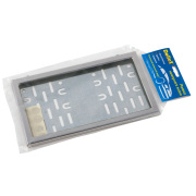 DOLLEX SPL1A33 Рамка номерного знака 290 х 170 (новый ГОСТ, тип 1А) нержавеющая сталь с металл. адаптером в сб.