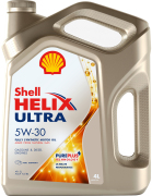 Shell 550046387 Масло моторное Helix Ultra A3/B4 5W-30 синтетическое 4 л