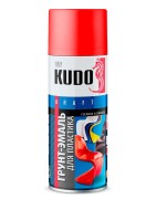 Kudo KU6006 Грунт-эмаль для пластика KUDO Красная RAL 3020