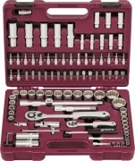 THORVIK UTS0094MP Набор инструмента универсальный 1/4&quot;&quot;, 1/2&quot;&quot;DR с головками торцевыми MultiProf, 94 предмета