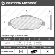 Friction Master MKD1696